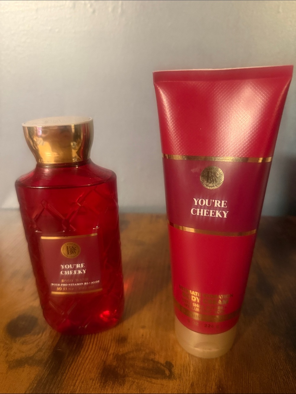 Bath & Body Works You're Cheeky Red Shower Gel & Lotion Duo